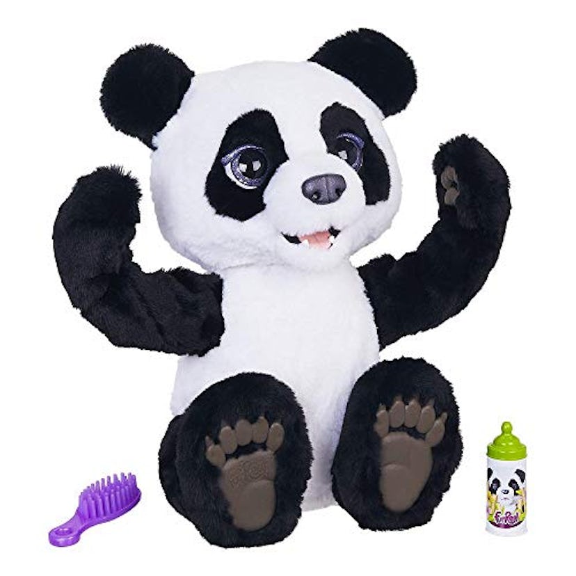 Furreal Plum, The Curious Panda Bear Cub