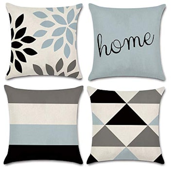 Modern Geometric Throw Pillow Covers