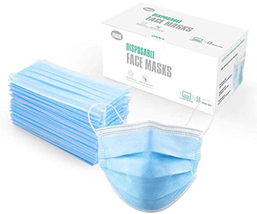 YXGZI Disposable Face Masks (50-pack)