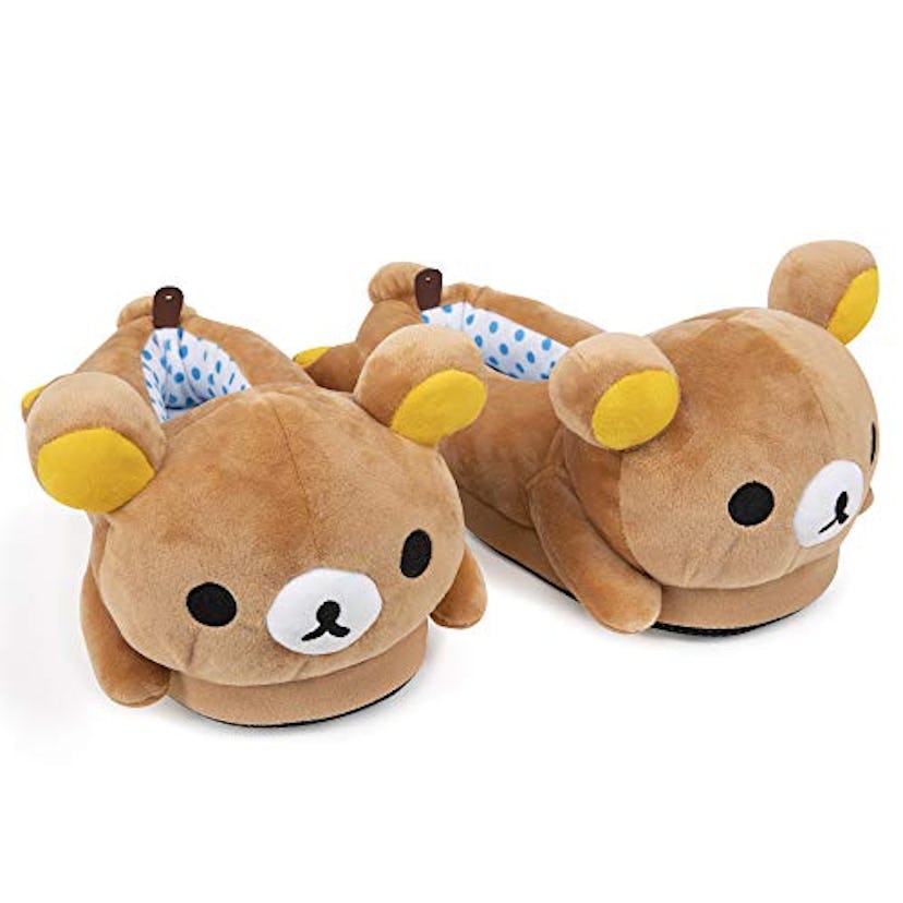 Smoko Rilakkuma USB-Heated House Slippers 