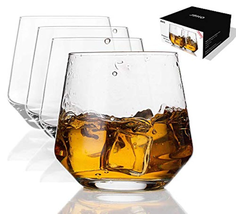 JBHO Durability Whiskey Glasses