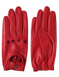 LIBO Genuine Leather Retro Driving Gloves