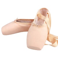 MSMAX Satin Ballet Pointe Shoes