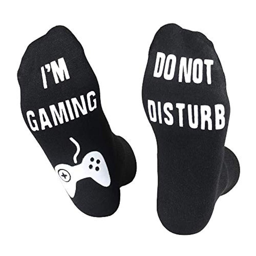 Do Not Disturb I'm Gaming Socks