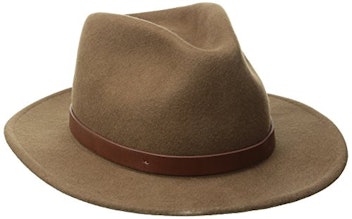 Brixton Messer Medium Brim Felt Fedora Hat