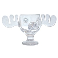 National Lampoon's Christmas Vacation Glass Moose Mug