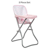 Adora Baby Doll Accessories Pink High Chair