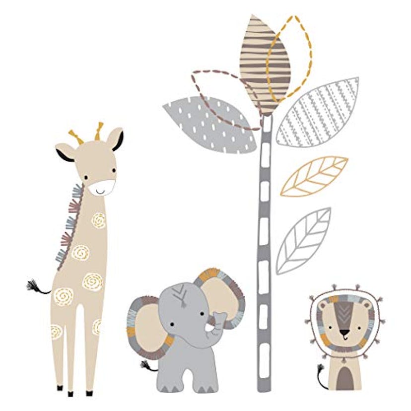 Lambs & Ivy Jungle Safari Nursery Wall Decals