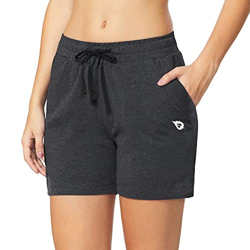 Baleaf 5" Casual Jersey Cotton Shorts