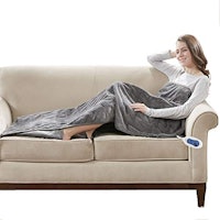 Beautyrest Foot Pocket Soft Microlight Plush Electric Blanket