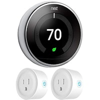 Nest Learning Thermostat and Smart Plug Bundle