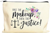 ‘First the Makeup, Then the Justice’...