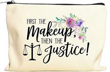 ‘First the Makeup, Then the Justice’ Lawyer Makeup Bag