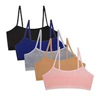 Simply Adorable Girls Training Bras (5-Pack)