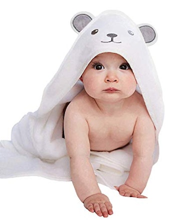 HipHop Panda Bamboo Hooded Baby Towel