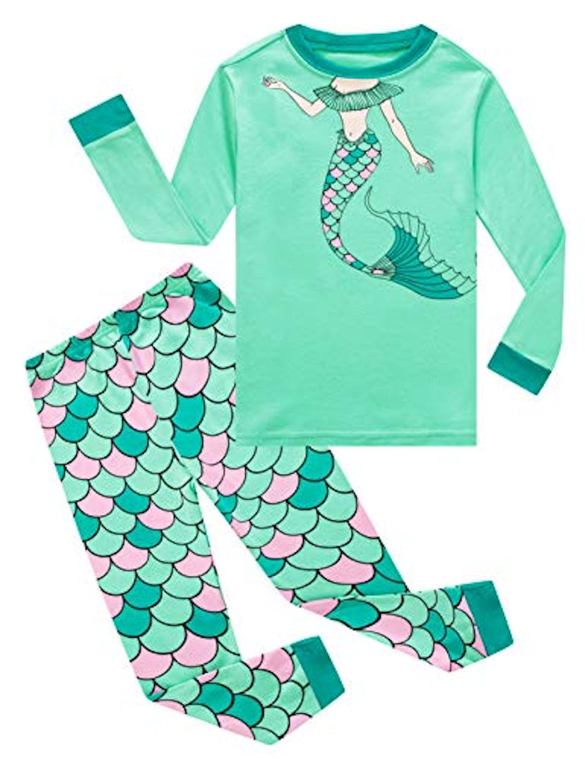 Family Feeling Kids & Toddler Mermaid Pajamas