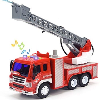 Fire Truck Toy with Lights and Sounds