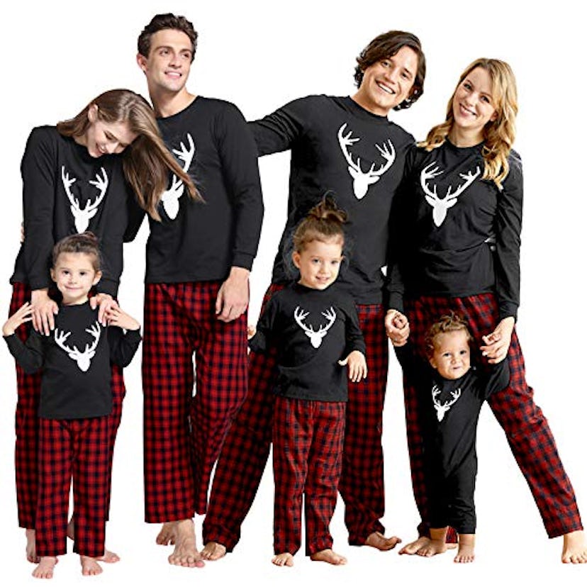 IFFEI Reindeer Family PJ Set