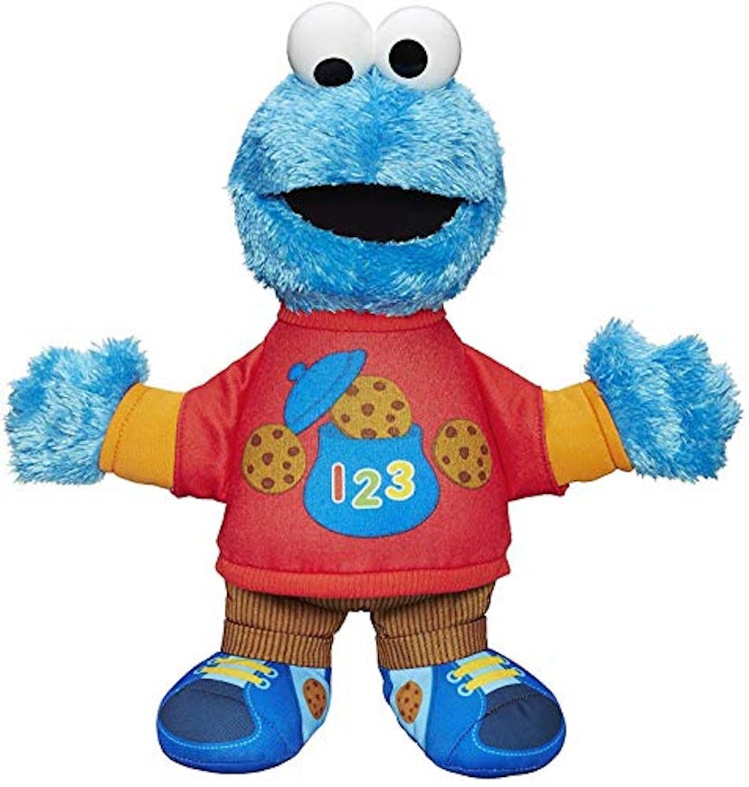 Playskool Sesame Street 123 Talking Cookie Monster Plush Friend