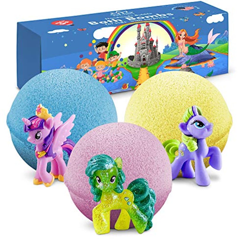 Relaxcation Bath Bombs with Surprise Pony