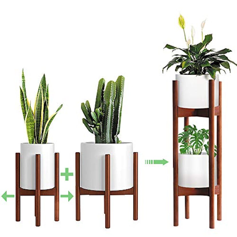 MUDEELA Indoor Plant Stands, 2 Pack