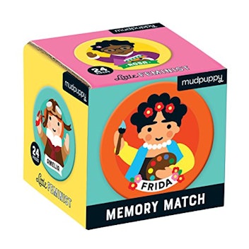 Mudpuppy Little Feminist Mini Memory Match Game