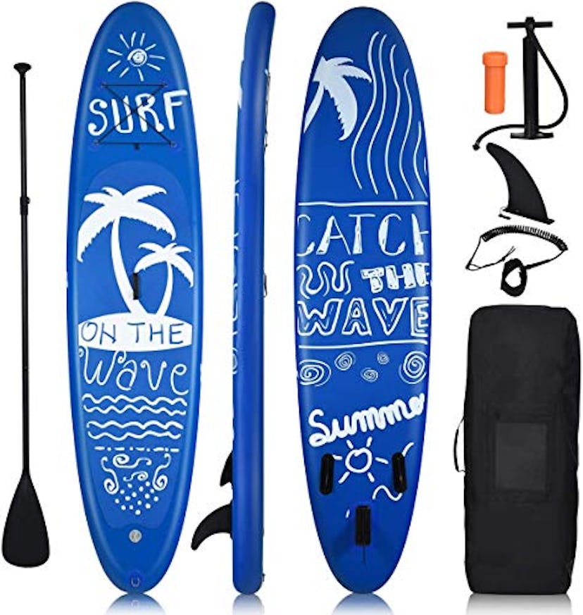 Goplus Inflatable Stand Up Paddle Board