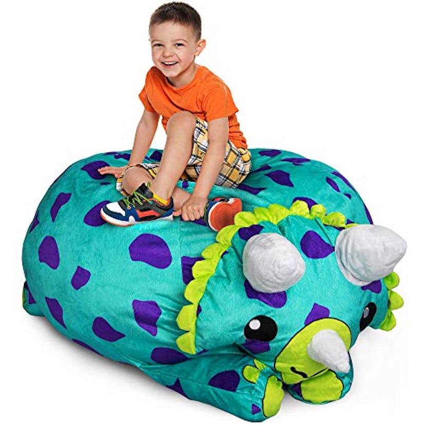 Dinosaur Stuffums Animal Storage and Bean Bag Chair