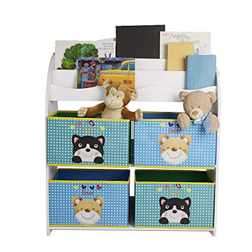 Mind Reader Kids Bookshelf & Organizer