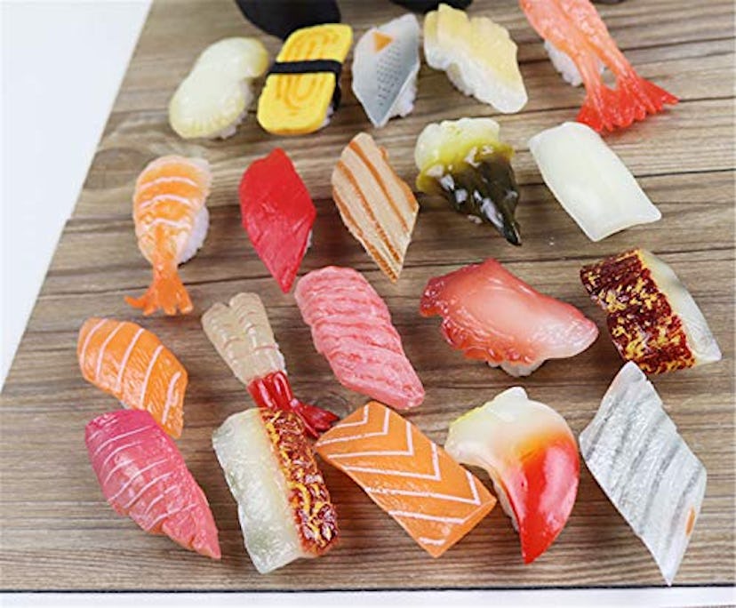 Artificial Sushi For Decoration, 20 Piece Set 