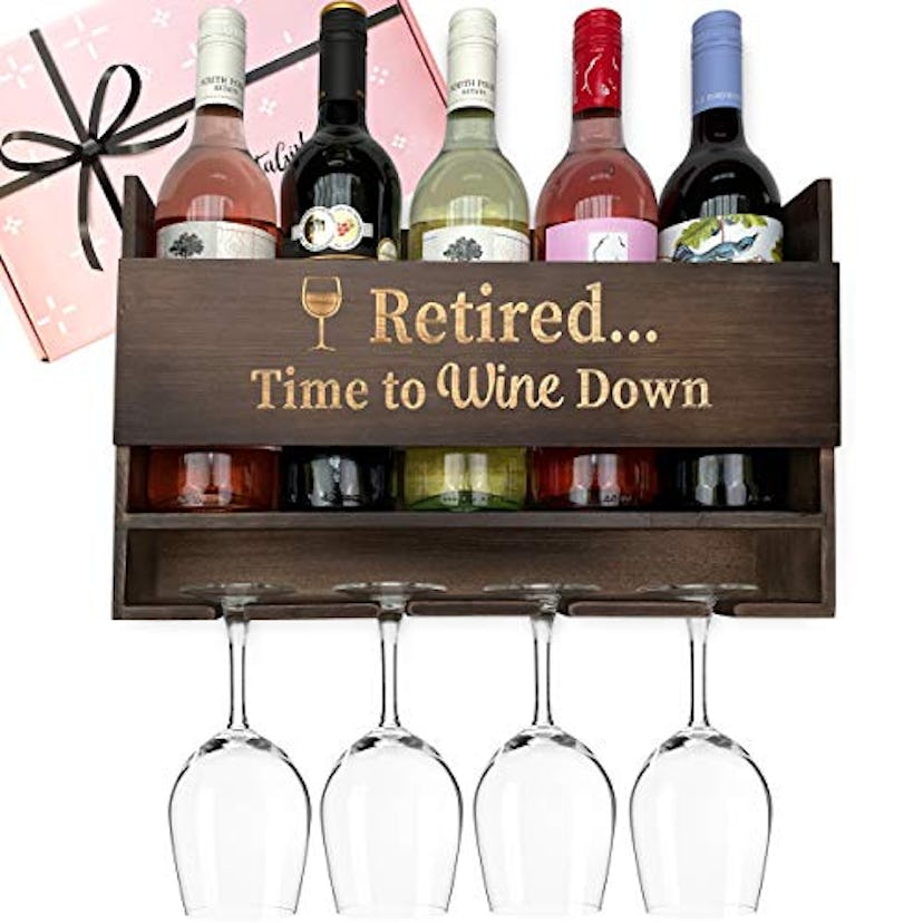 GIFTAGIRL "Time To Wine Down" Rack