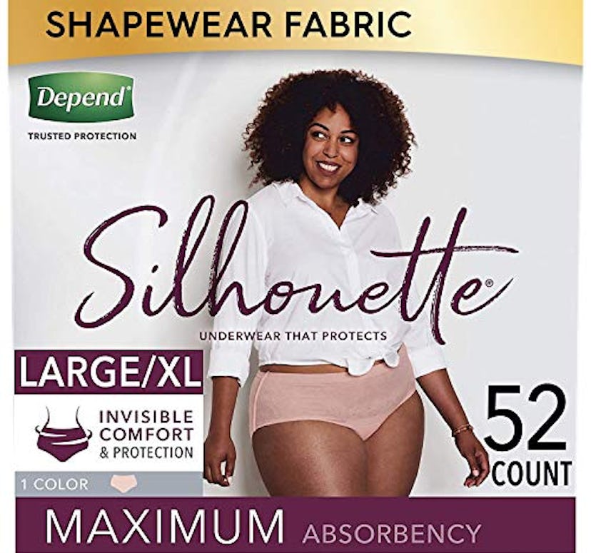 Depend Silhouette Incontinence and Postpartum Underwear  