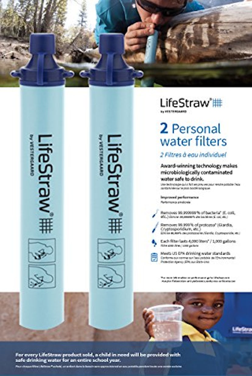 LifeStraw Personal Water Filter for Hiking