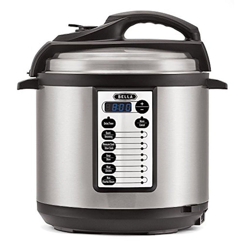 Bella Programmable 6 Quart Pressure Cooker and Steamer