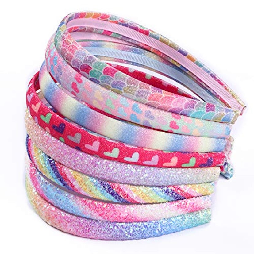 Wanyu Life Rainbow Headbands (8-Pack)