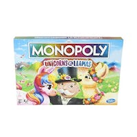 Monopoly Unicorns Vs. Llamas Board Game