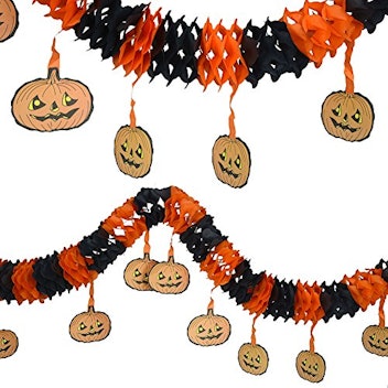 Precious Vintage Halloween Decoration Pumpkin Chain Garland