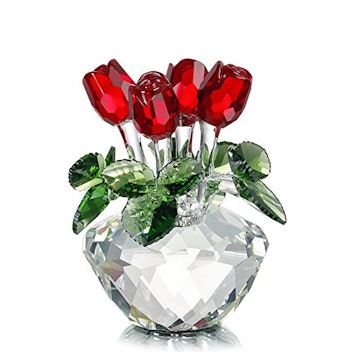 Crystal Glass Flowers