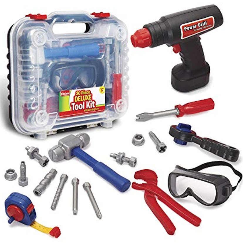 Kidzlane 20-Piece Durable Kids Tool Set