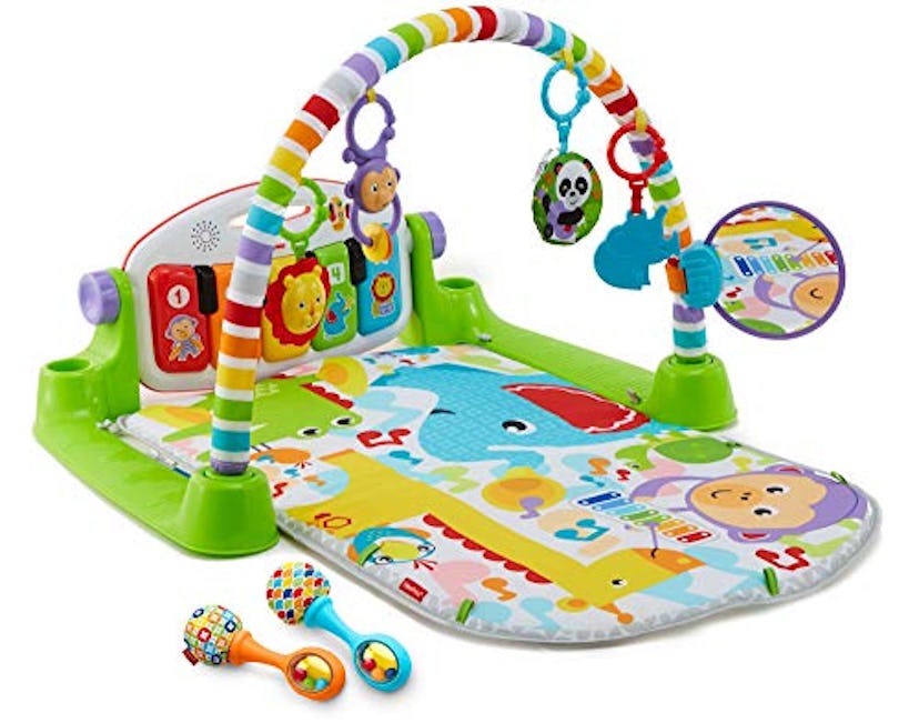 Fisher-Price Deluxe Kick & Play Piano Gym & Maracas