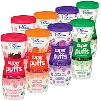 Plum Organics Super Puffs Variety Pack (8-pack)