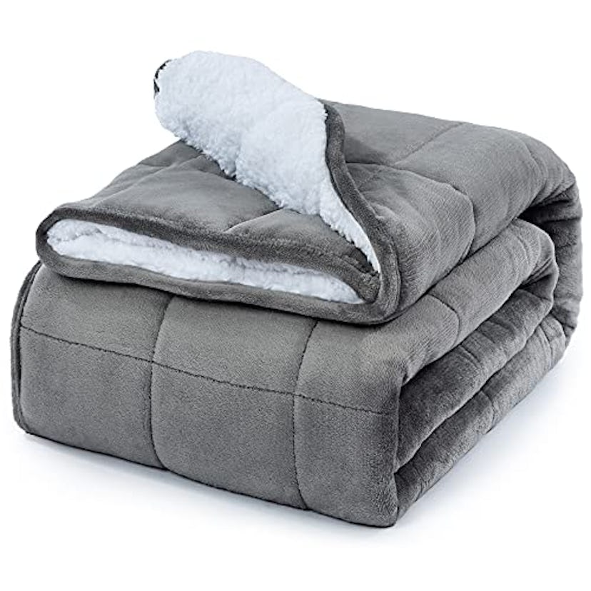 Reepow Sherpa Weighted Blanket