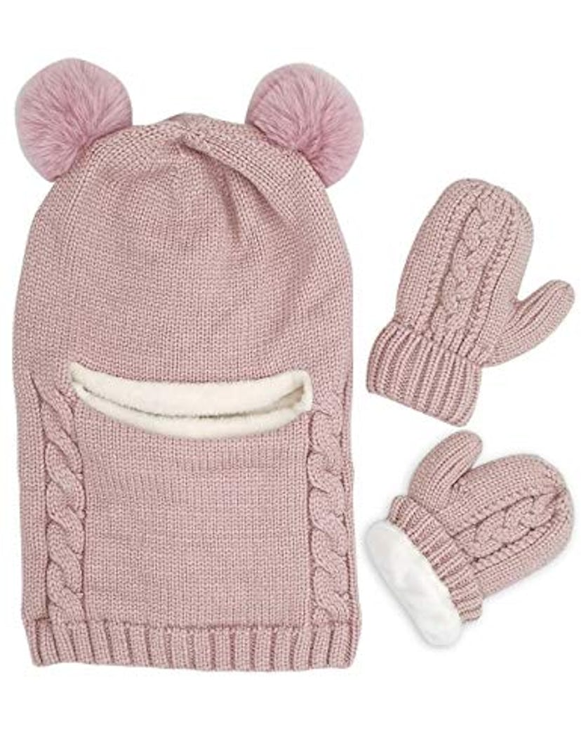 GZMM Toddler Hat, Scarf, Mitten Set