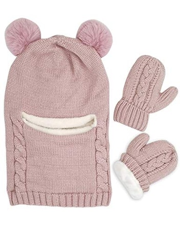 GZMM Toddler Hat, Scarf, Mitten Set