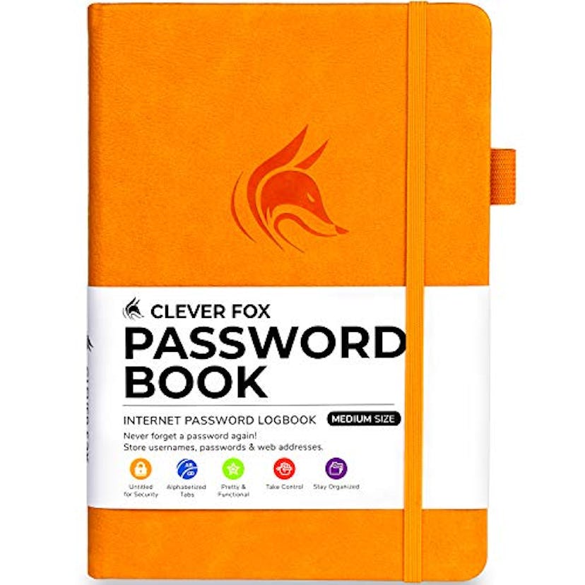 Clever Fox Password Book