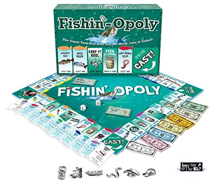 Late For The Sky Fishin'-Opoly Game