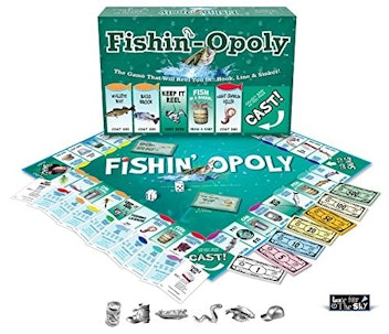 Late For The Sky Fishin'-Opoly Game