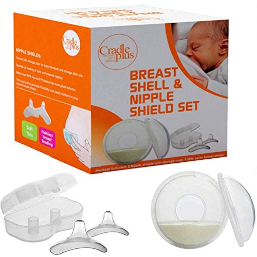 CRADLE PLUS PREGNANCY BABY & TODDLERS Nipple Shield Set