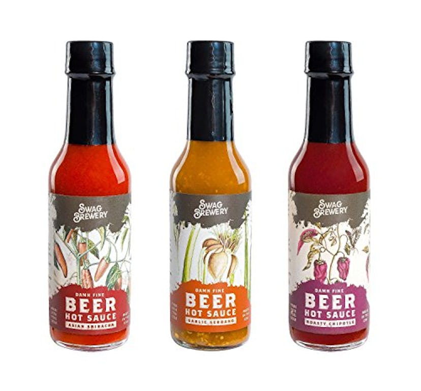 Swag Brewery Store Beer-infused Hot Sauce Variety 3-pack