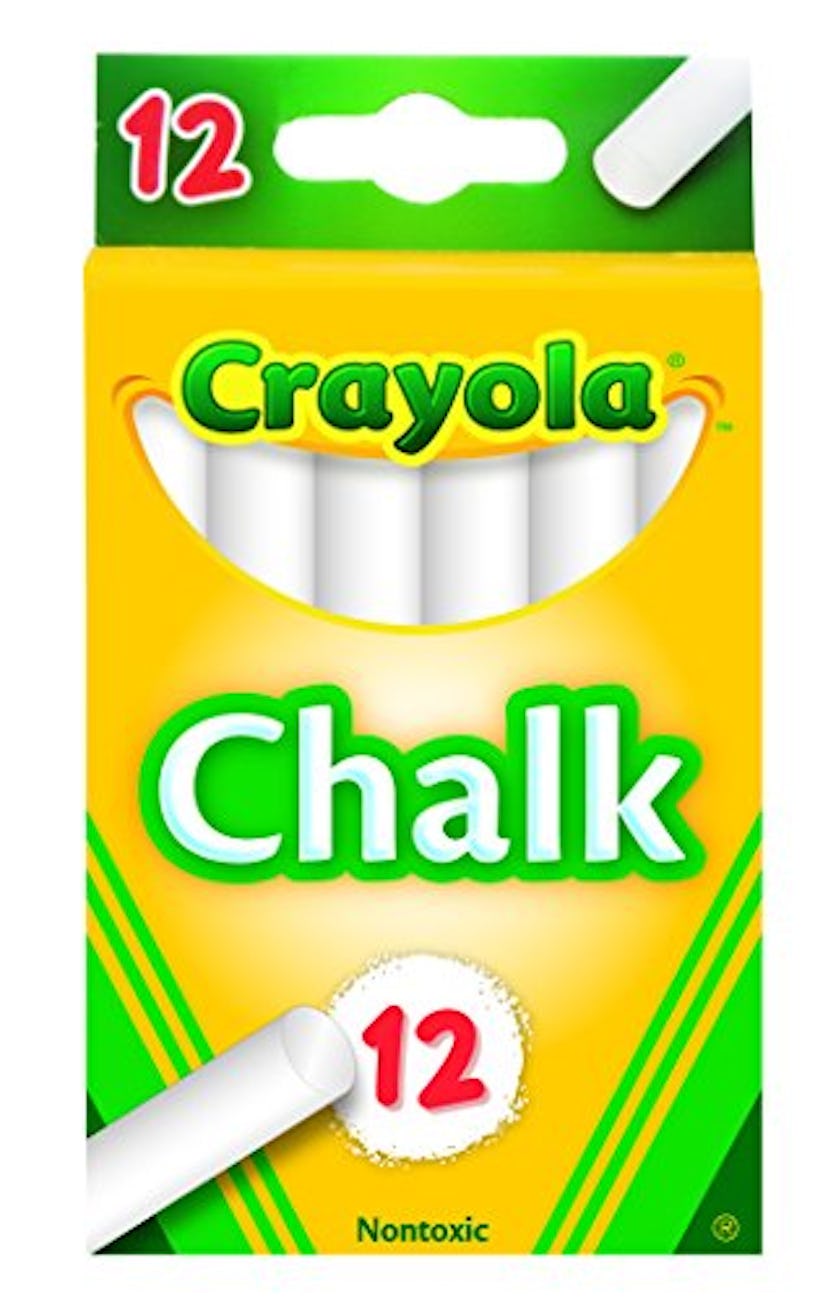 Crayola White Chalk - Box of 12